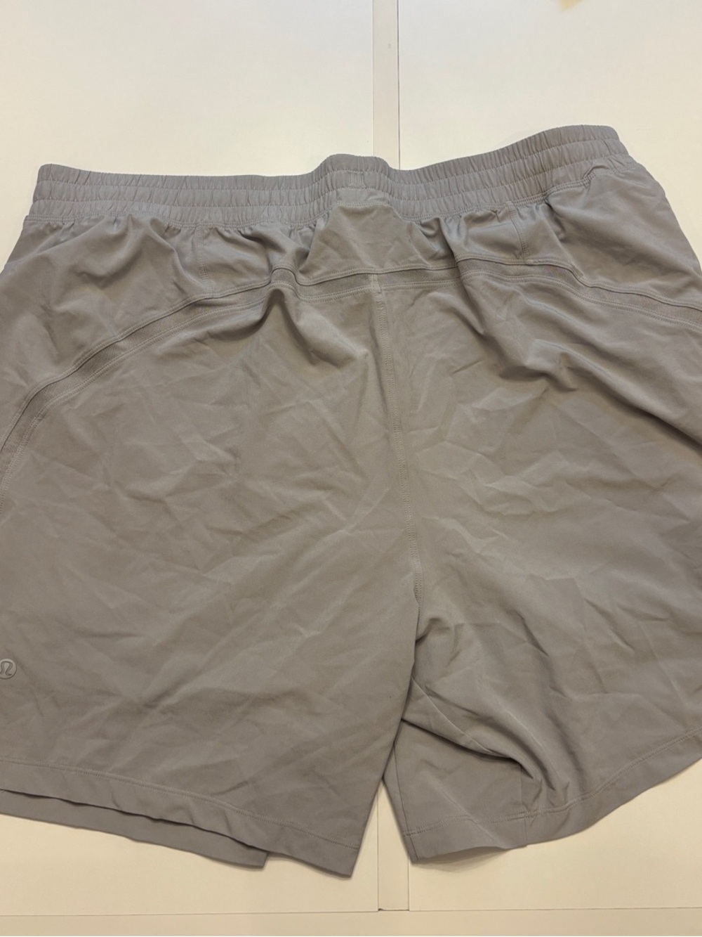Lululemon Pace Breaker Lined Short 7" gray
